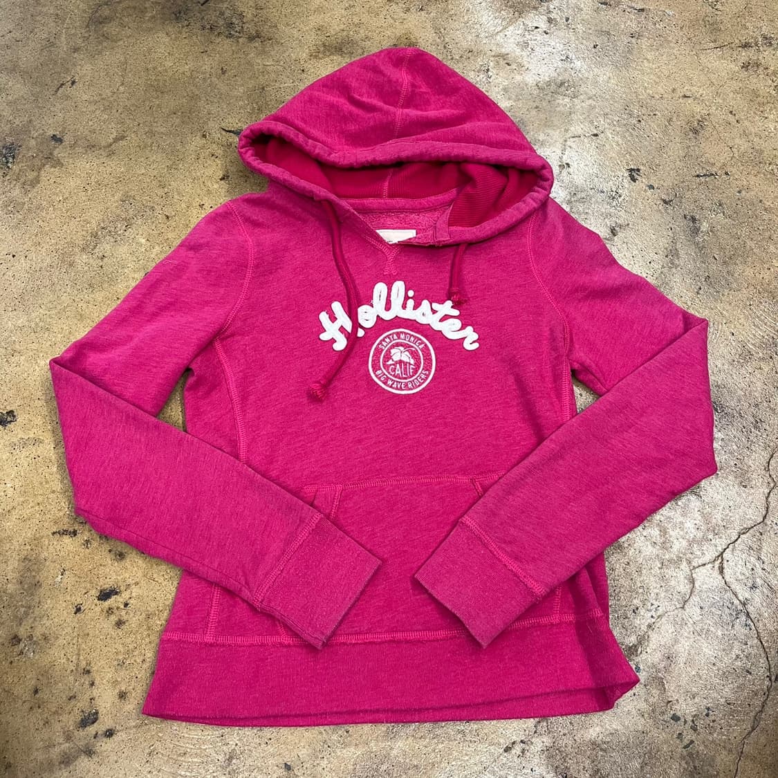 홀리스터 딱붙 핫 핑크 후드티  상품이미지2