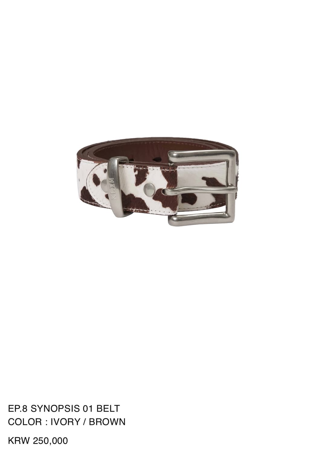 XLIM EP.8 SYNOPSIS 01 BELT 상품이미지1