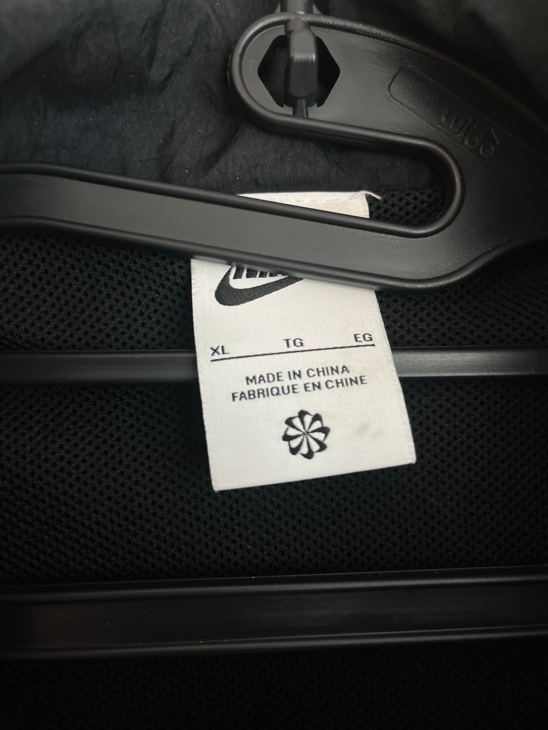 나이키 빅 스우시 에센셜 바람막이 블랙 [XL] 상품이미지5