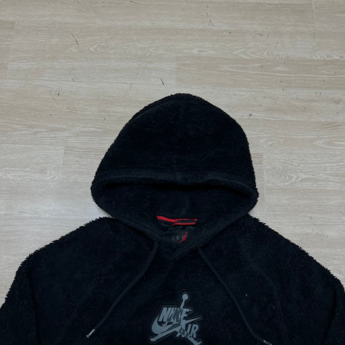 나이키 에어 조던 쉐르파 뽀글이 풀오버 후드 후리스 [블랙] M/95 상품이미지2