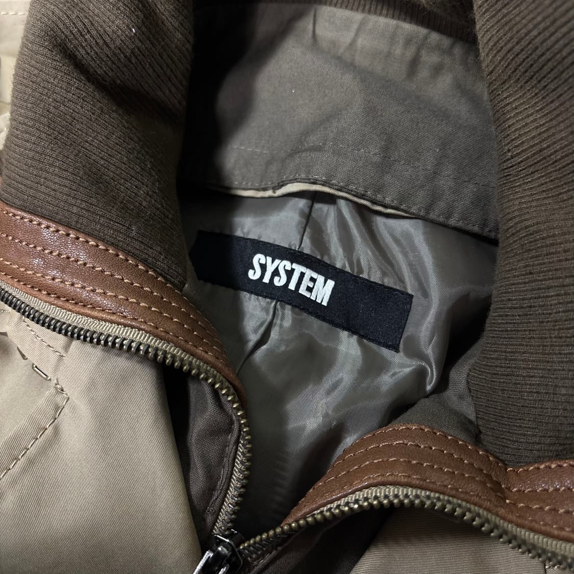 우먼M 시스템 베이지 로브 레이어드 트렌치코트 상품이미지5