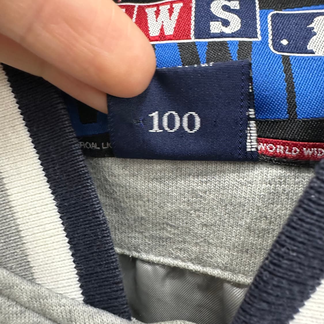 100 WWS 양키즈 남자 베이스볼 자켓 상품이미지5