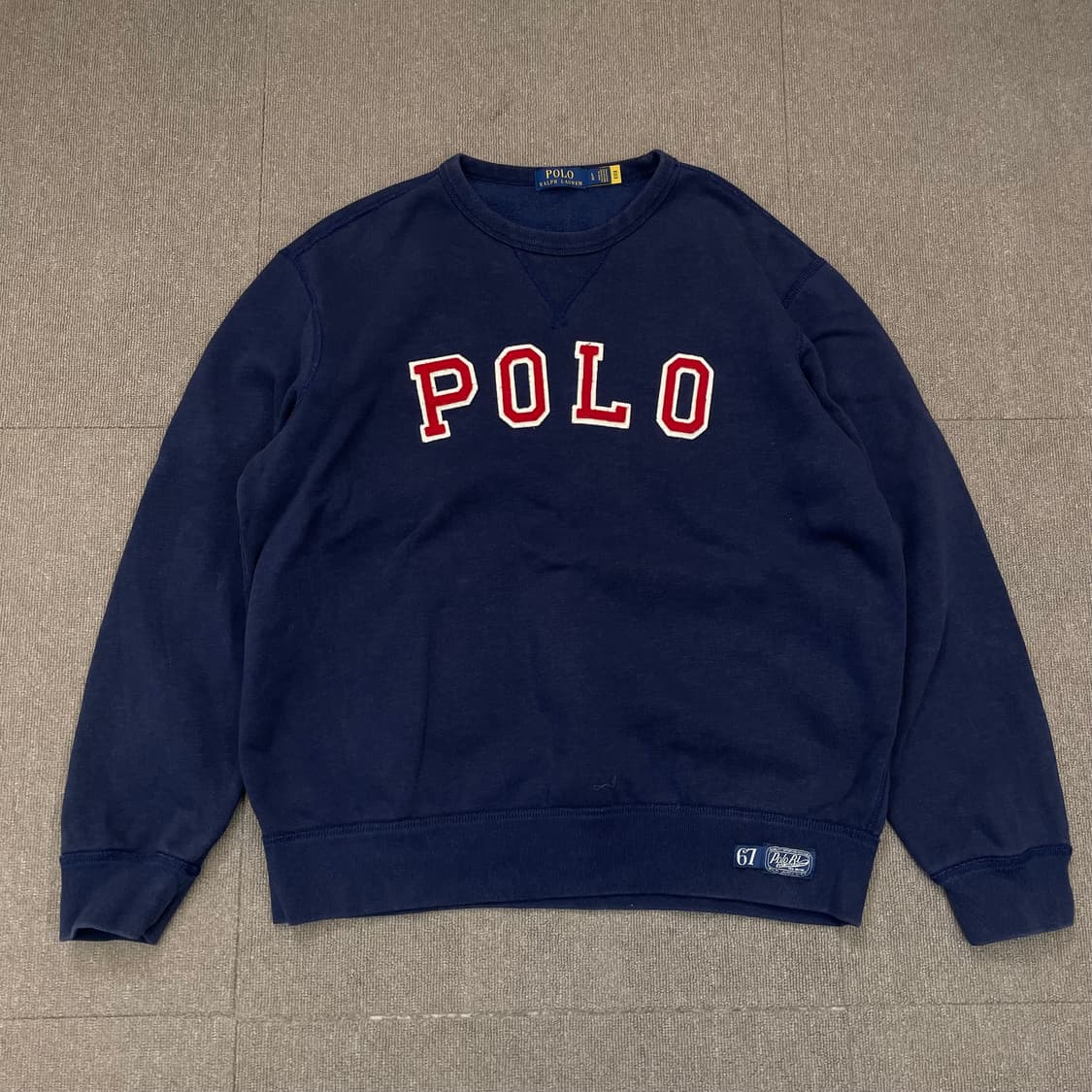 polo 할프로렌 폴로 아치 스펠아웃 스웻셔츠 맨투맨 L 상품이미지1