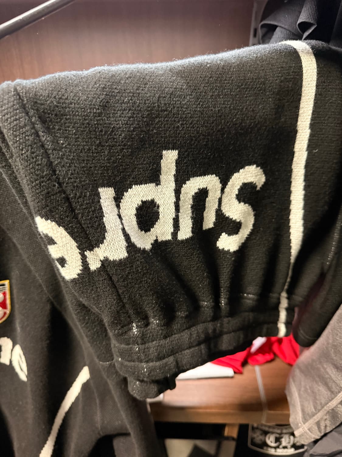 슈프림x엄브로 니트사커 셋업 L,m 상품이미지6