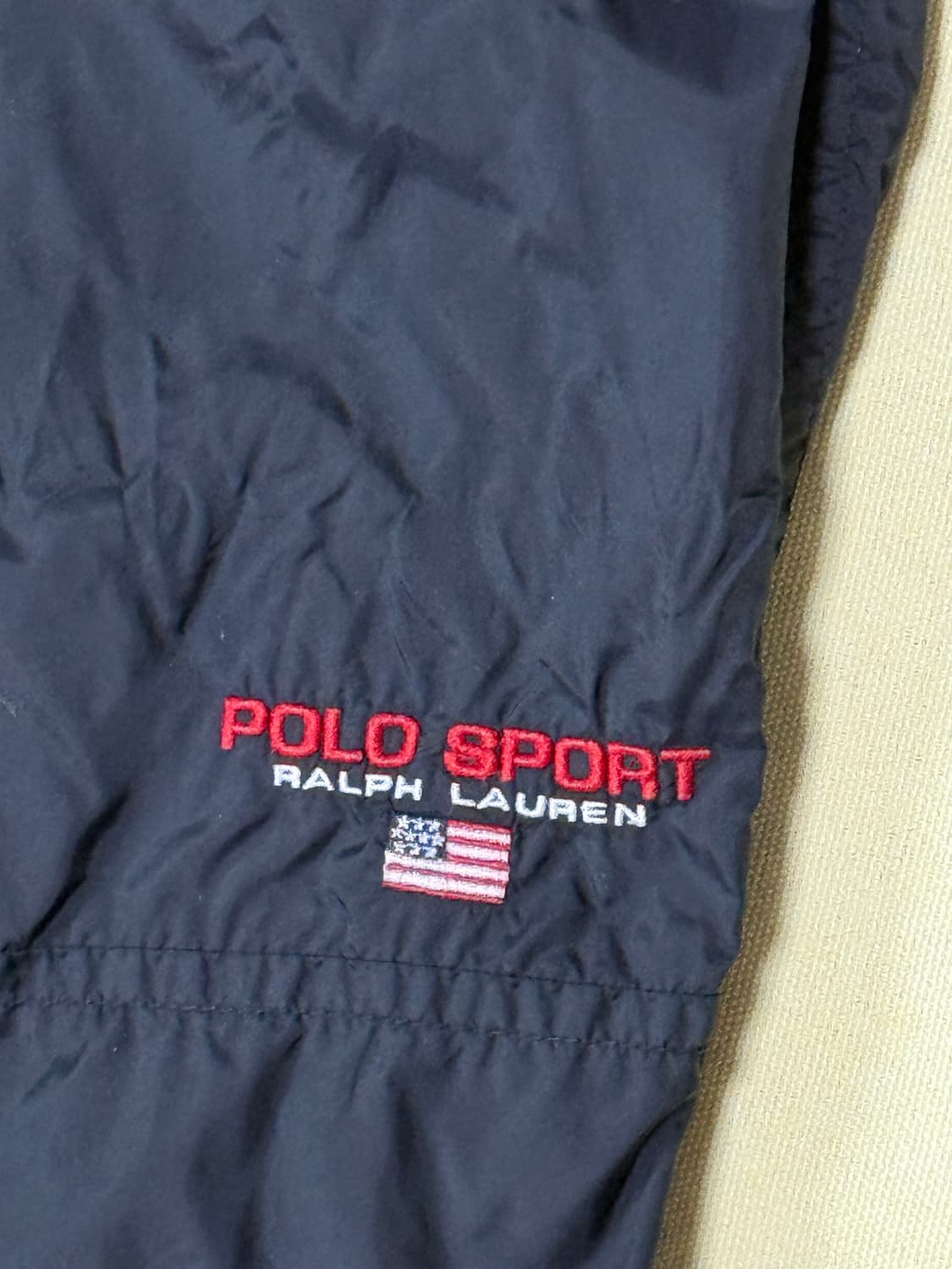 폴로 스포츠 나일론 트랙 팬츠 90s 상품이미지3