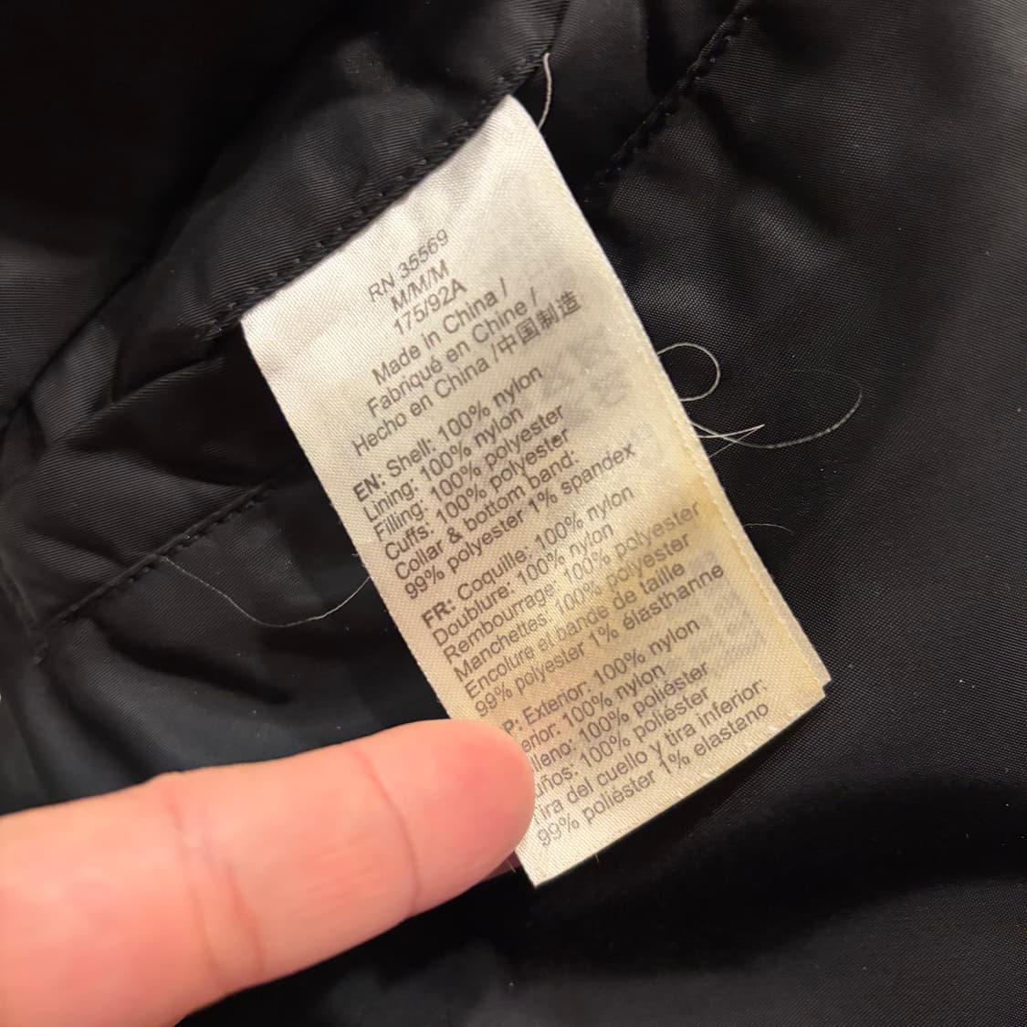 [M] 알파인더스트리 블랙 MA-1 항공점퍼 B898 상품이미지8