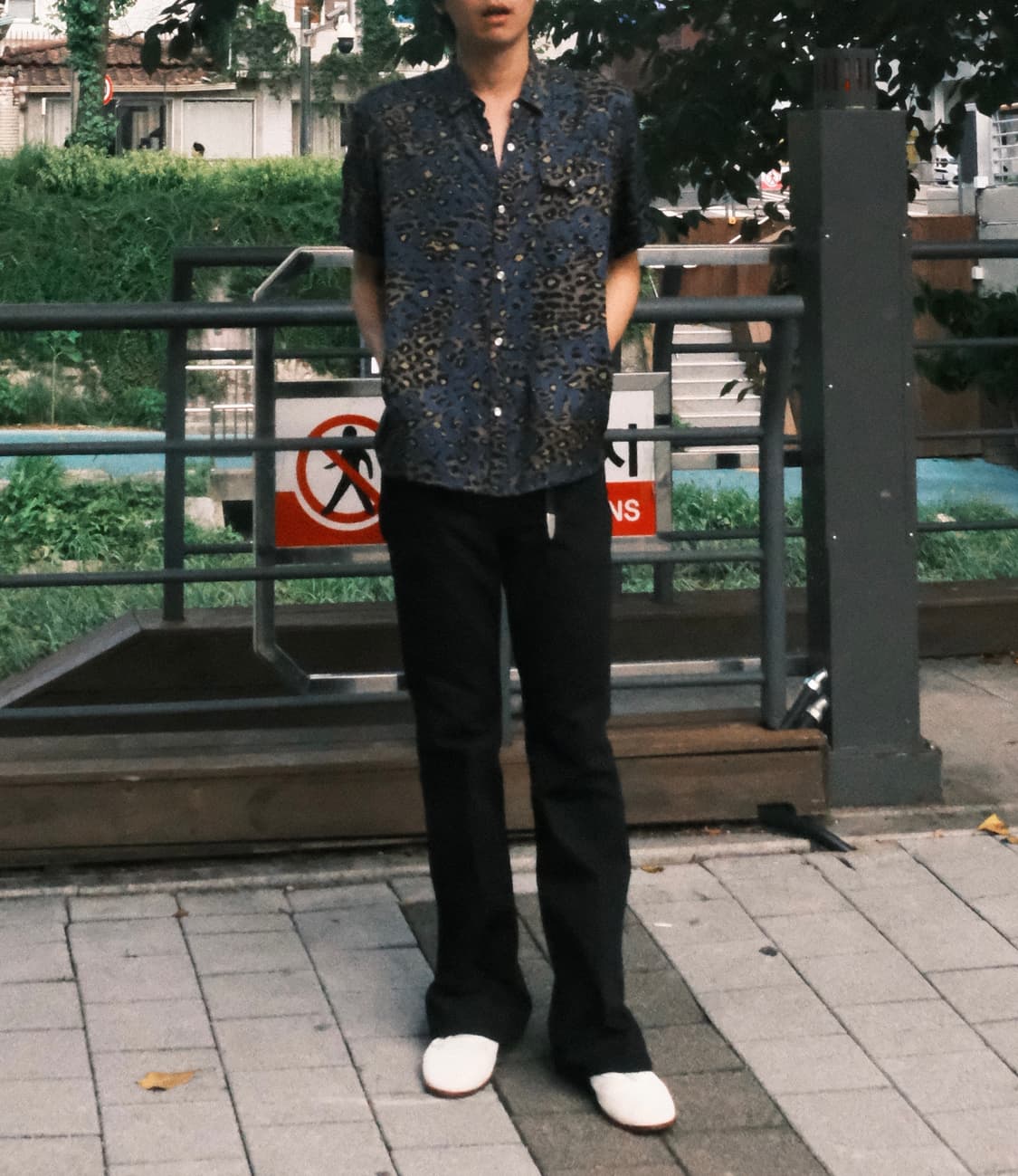 언더커버 카오스 발란스 레이온 웨스턴 셔츠 상품이미지4