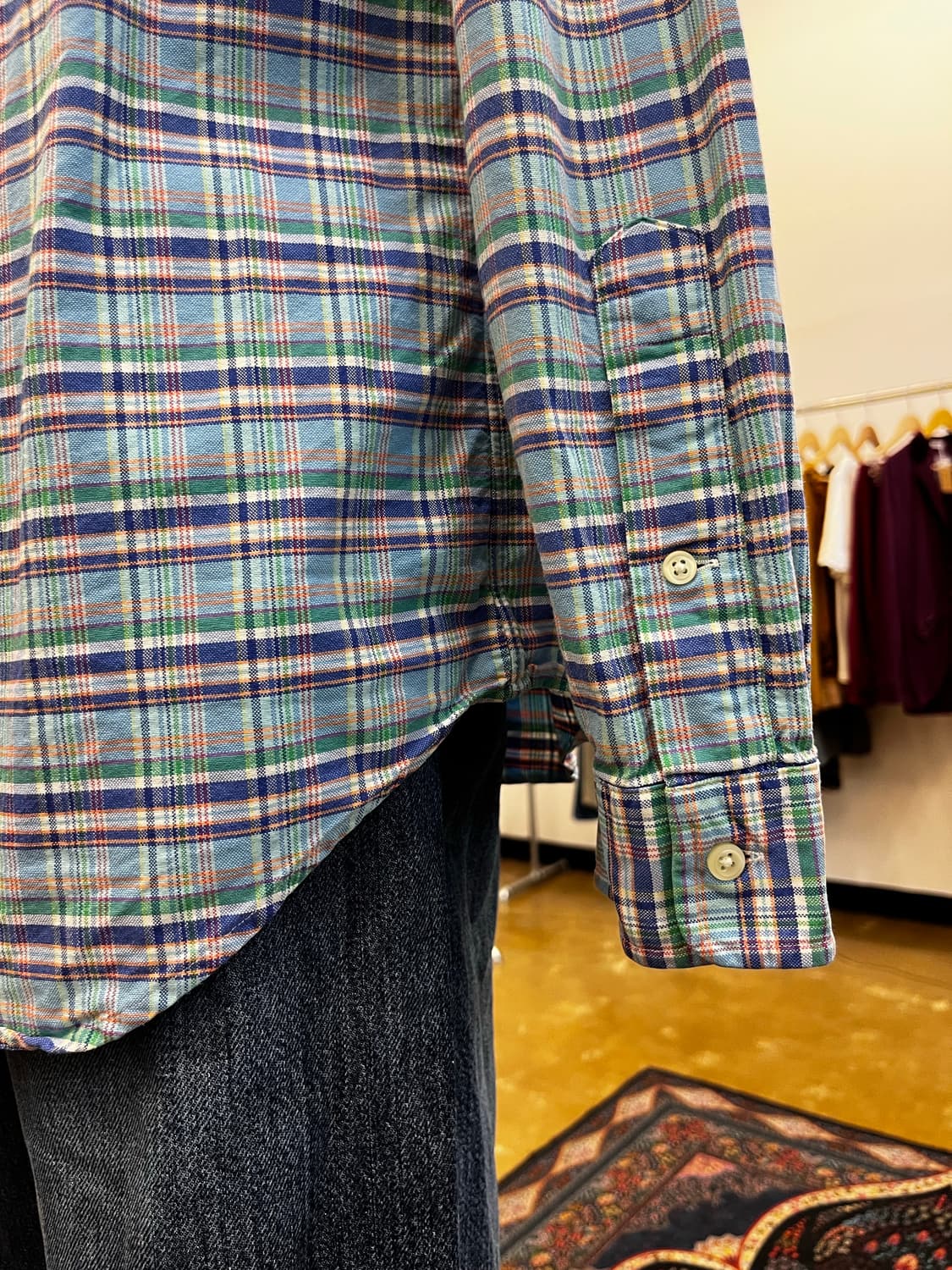 폴로 랄프 로렌 체크 셔츠 멀티 상품이미지6