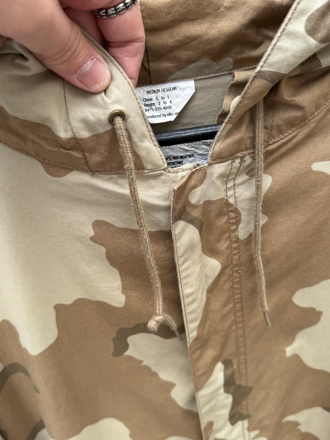 니코앤드 카모플라쥬 피쉬테일 파카  상품이미지5