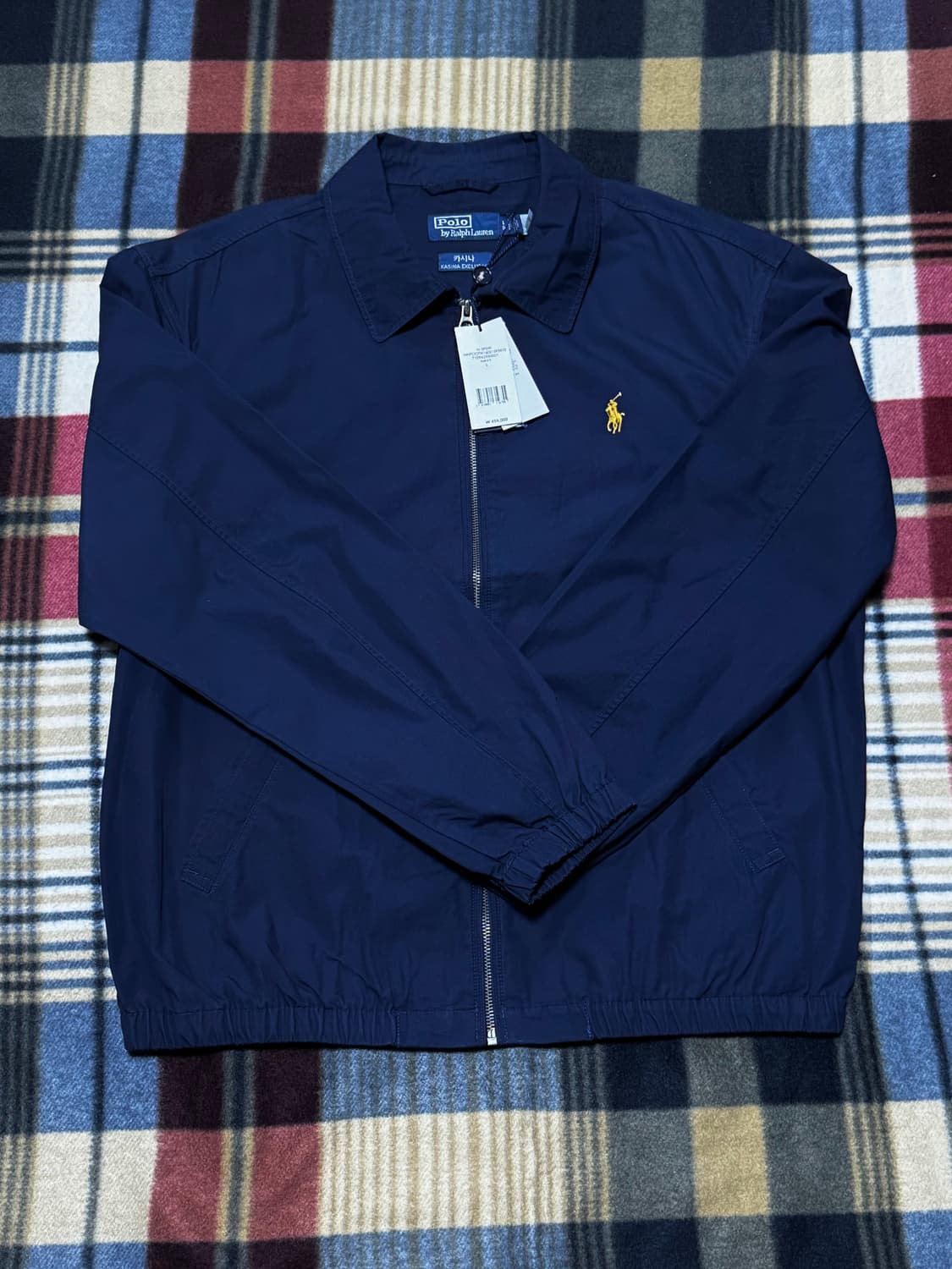 새상품) 폴로&카시나 태극 캡슐 베이포트 자켓 (네이비, L) 상품이미지1