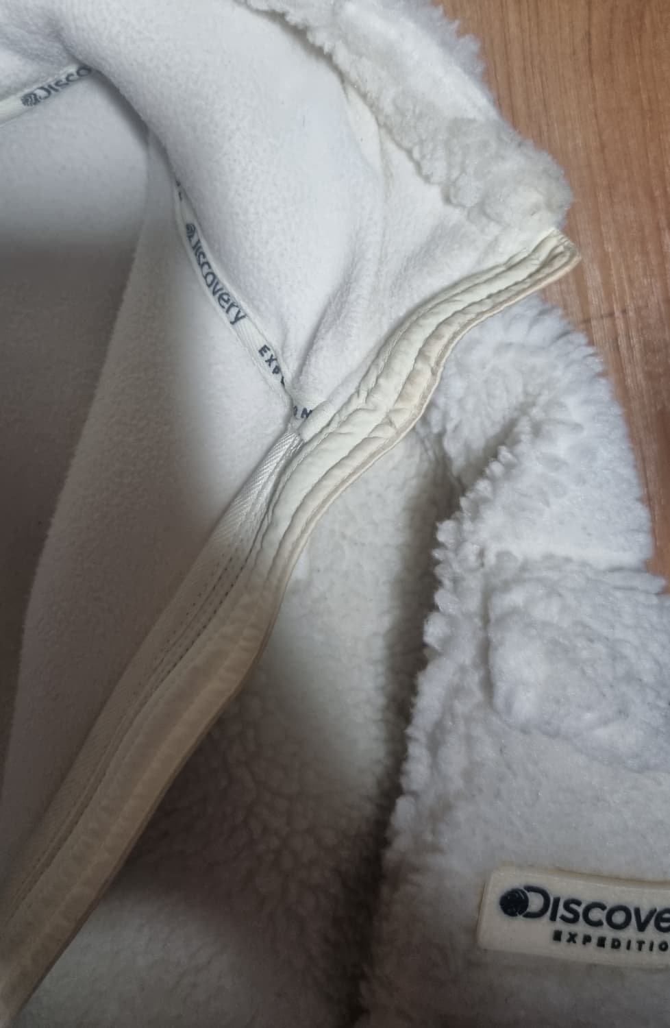 (여성)디스커버리 테크플리스 뽀글이 후리스 자켓 100 상품이미지3