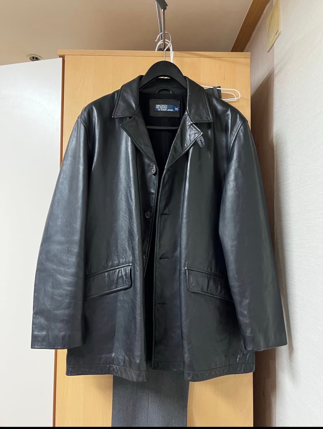 폴로 레더 카코트 상품이미지1