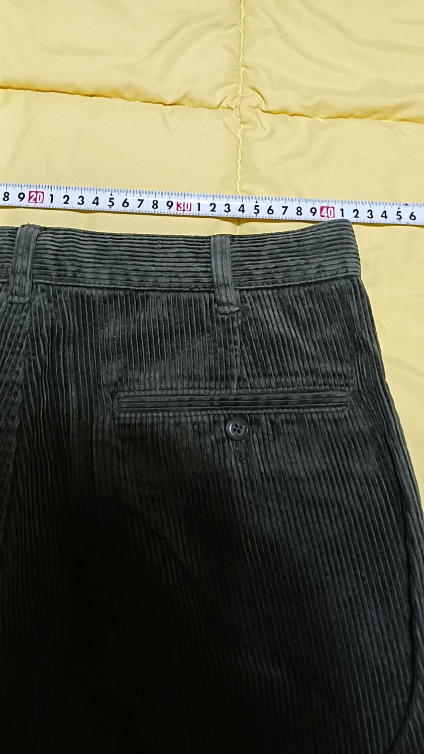 유니클로 와이드 코듀로이팬츠 실측32인치 기장102 상품이미지7