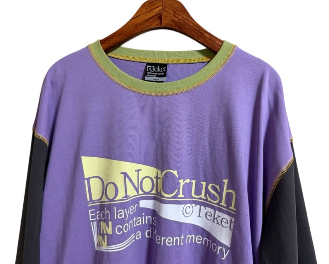 ➕(새상품) Teket 긴팔 티셔츠 상품이미지4