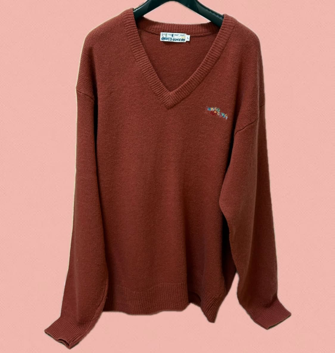 Brick v-neck knit 상품이미지1