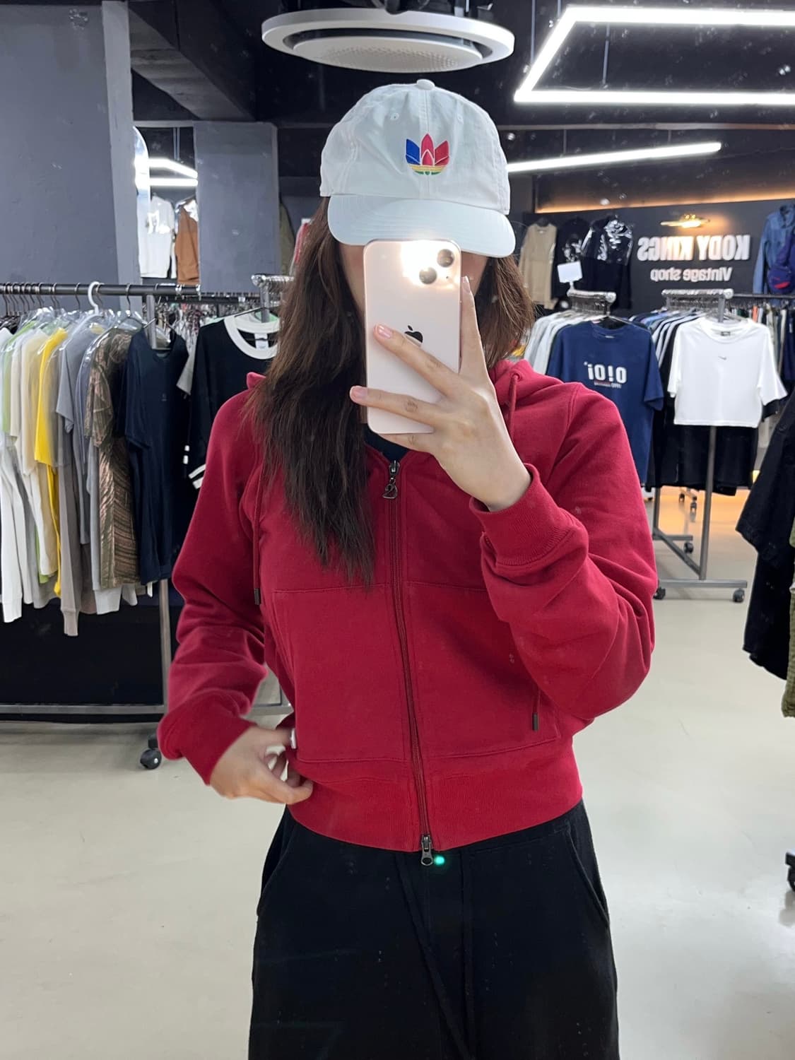 아디다스 화이트 볼캡 상품이미지1