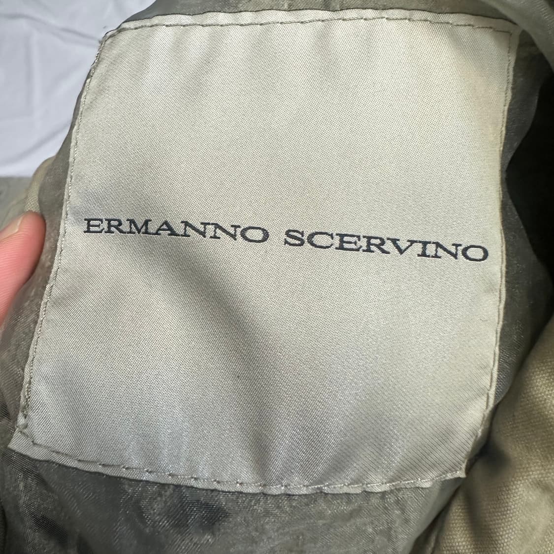 Ermanno Scervino 베이지패턴코트 42 Size 상품이미지4