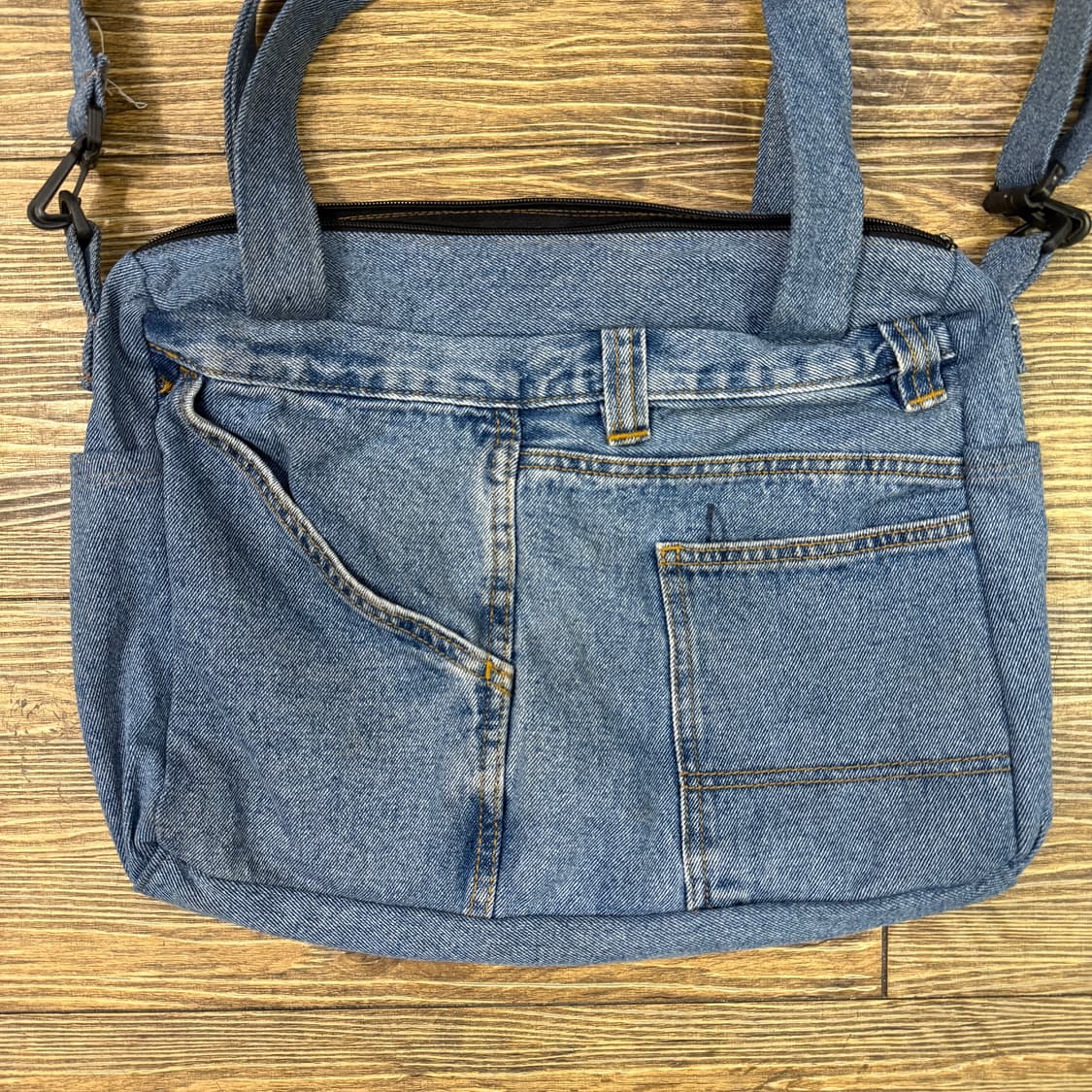 칼하트 리메이크 데님 크로스백 상품이미지5