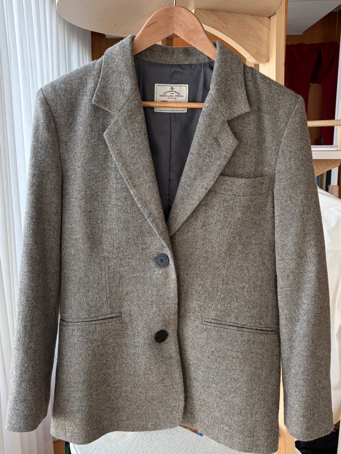 에트오소메 알파카 울자켓 상품이미지2