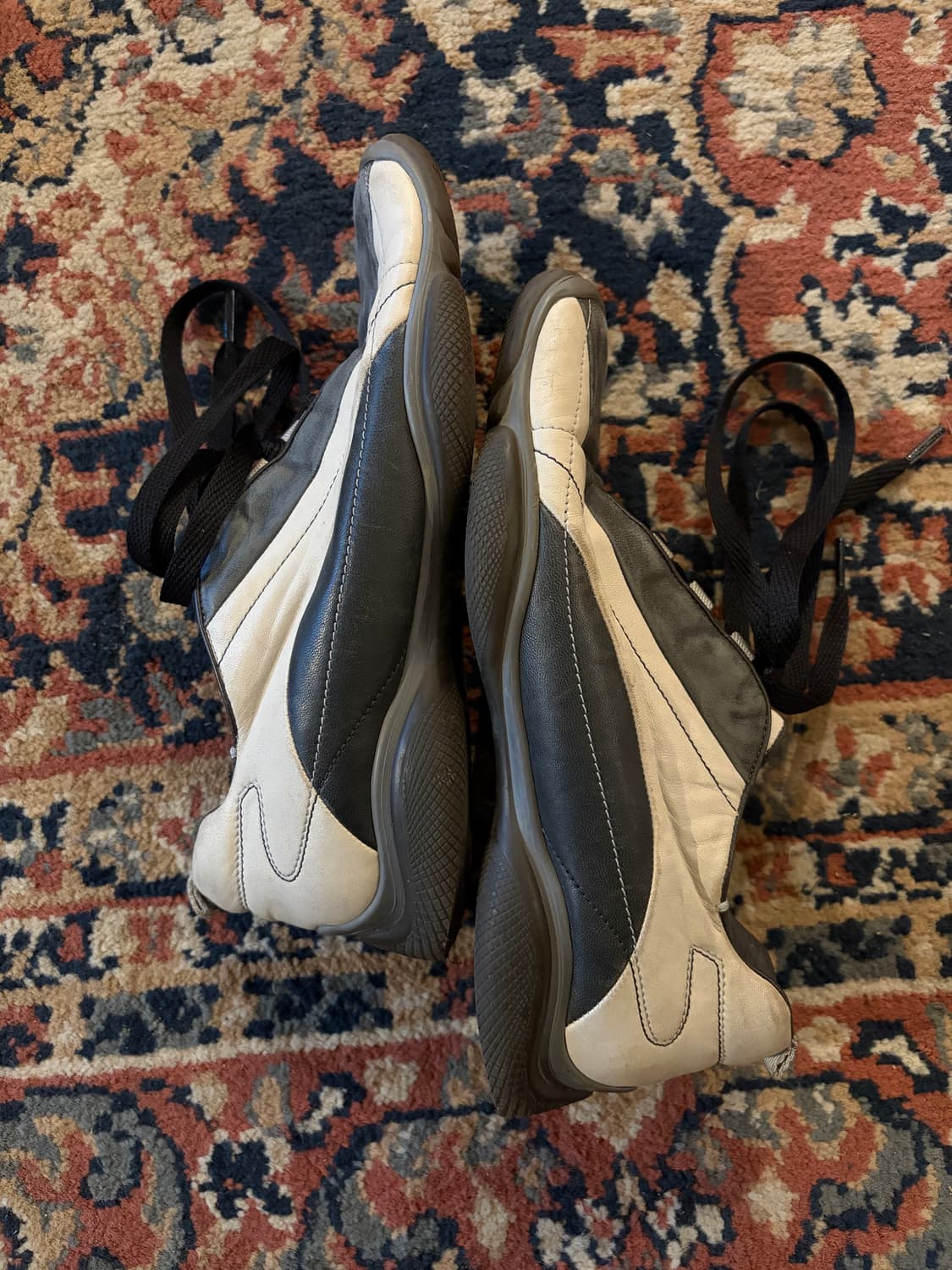 프라다 스포츠 멀티컬러 레더슈즈 상품이미지4