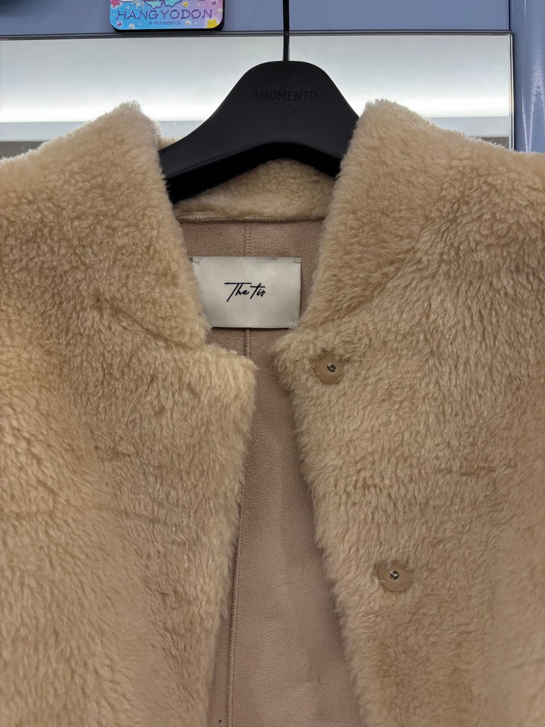 더티스 크롭 무스탕 상품이미지2