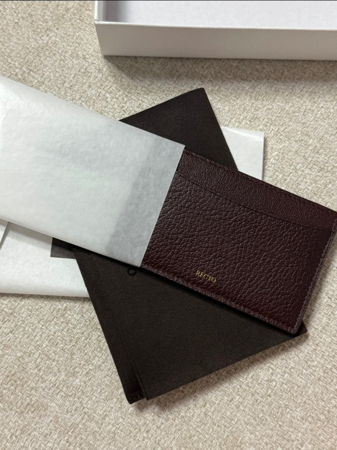 렉토 RECTO RC 카드 지갑 RUM 미개봉 새제품 상품이미지3
