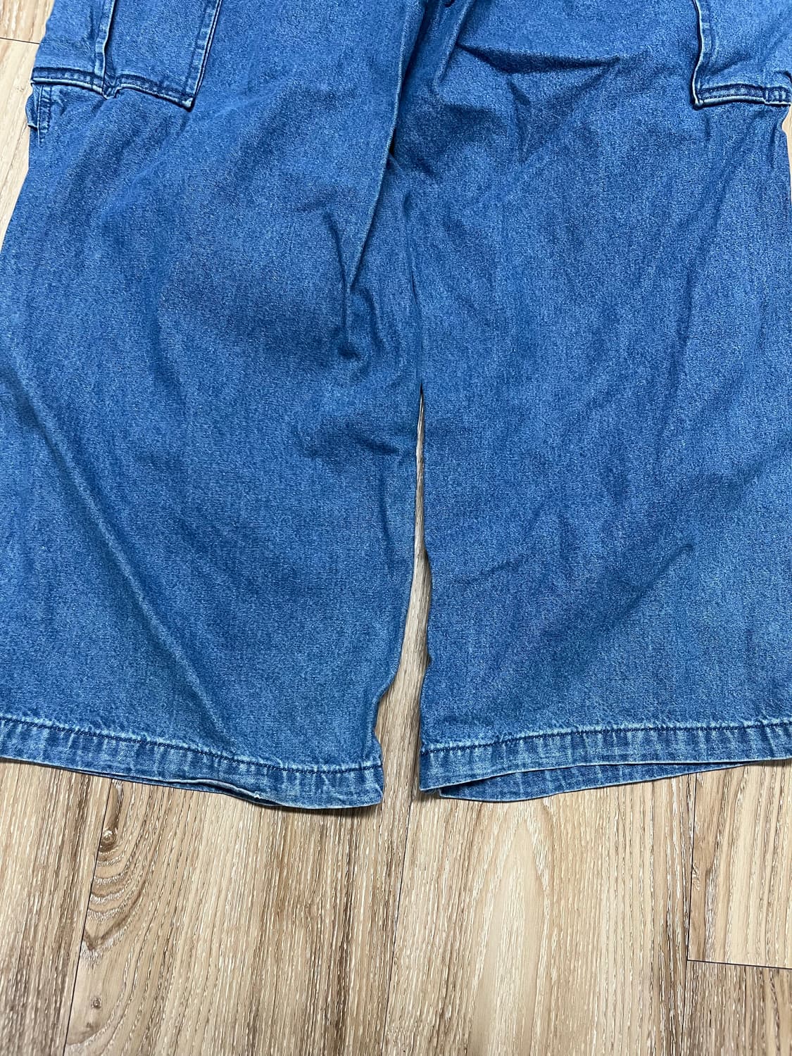 GU 슈퍼와이드 카고 청바지 M 상품이미지8