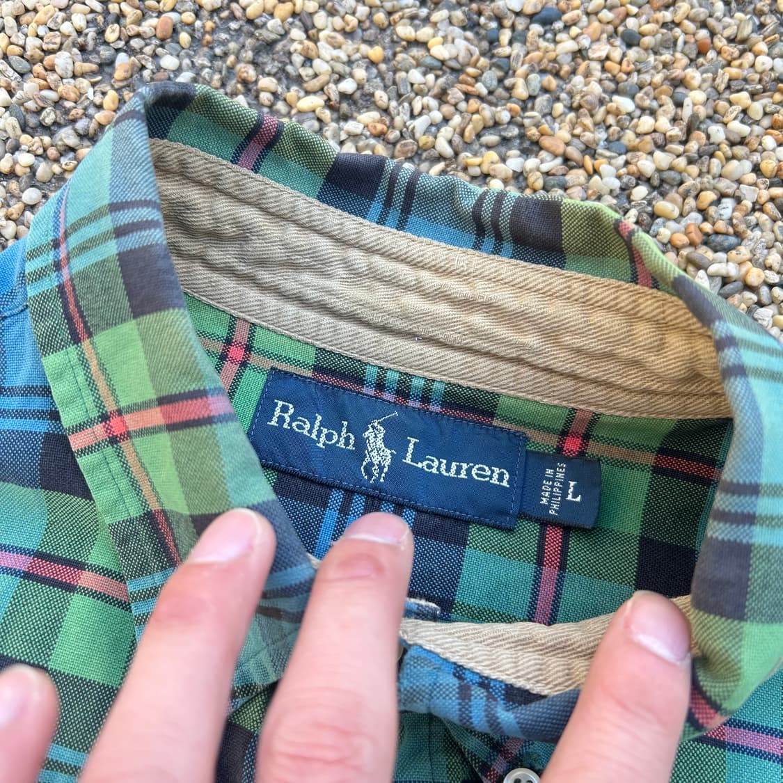 폴로 (POLO RalphLauren)옥스퍼드 체크 셔츠 상품이미지4