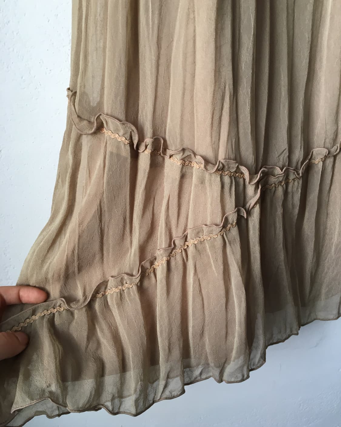 Pleats line detail skirt 상품이미지2