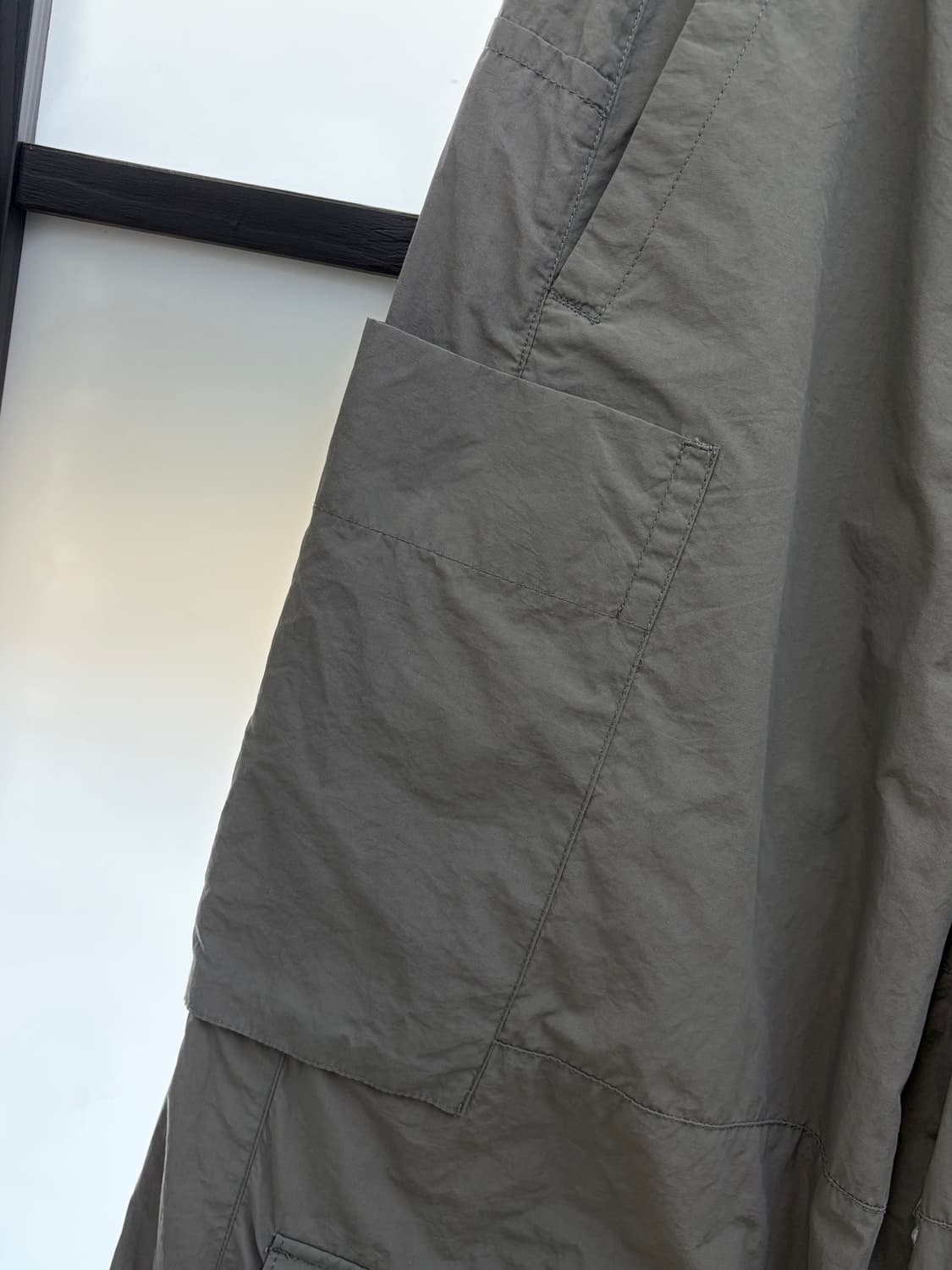 폴리테루 나일론 카고 팬츠 세이지 [1] 상품이미지3