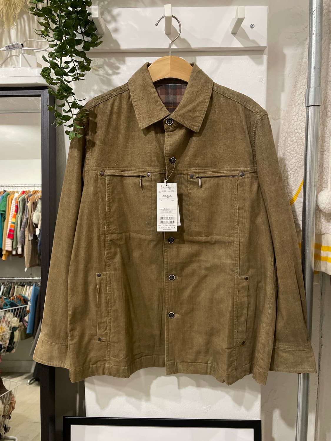 허쉬 퍼피스 셔츠형 자켓 상품이미지7