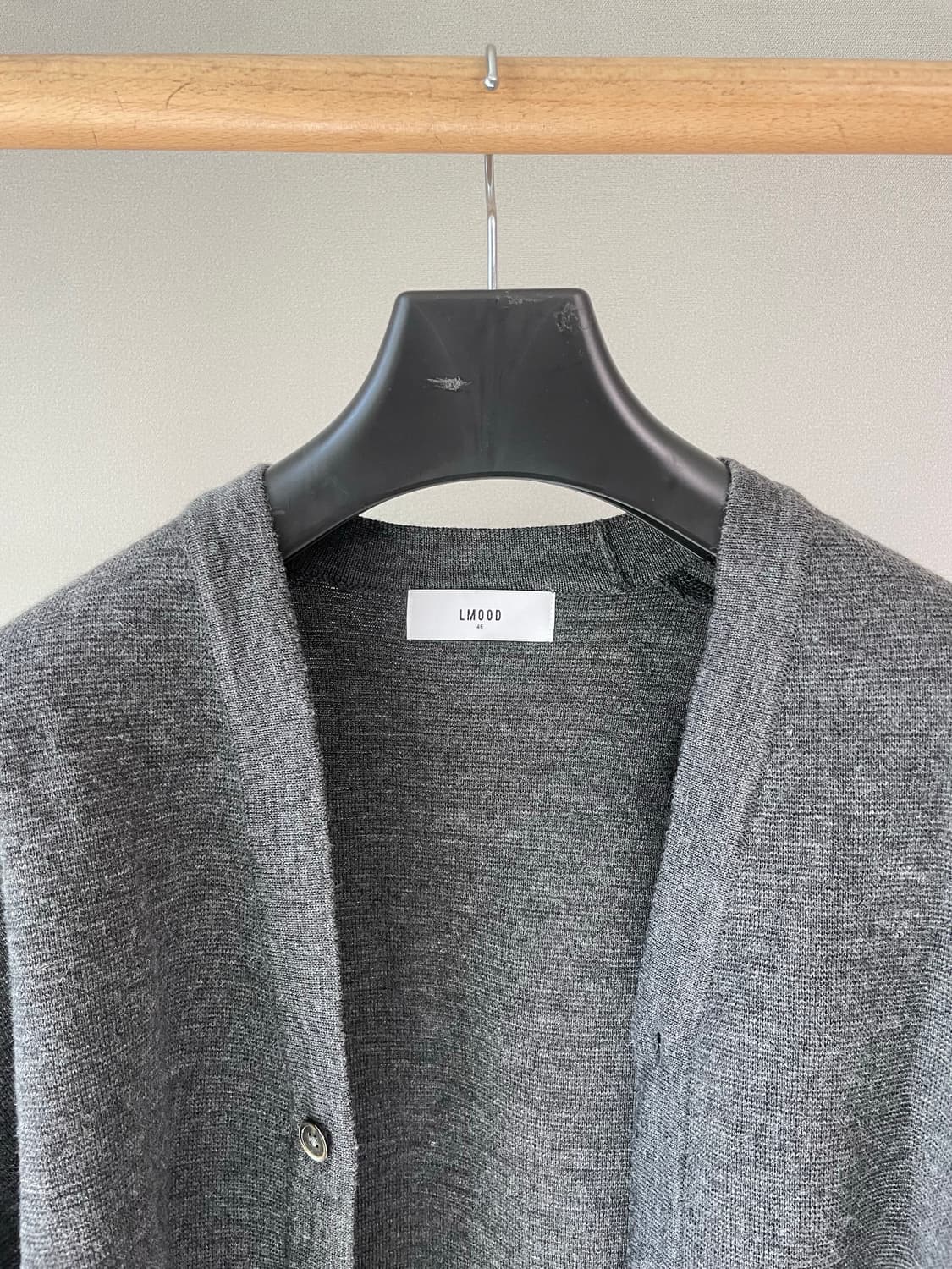 엘무드 울 크롭 가디건 상품이미지3