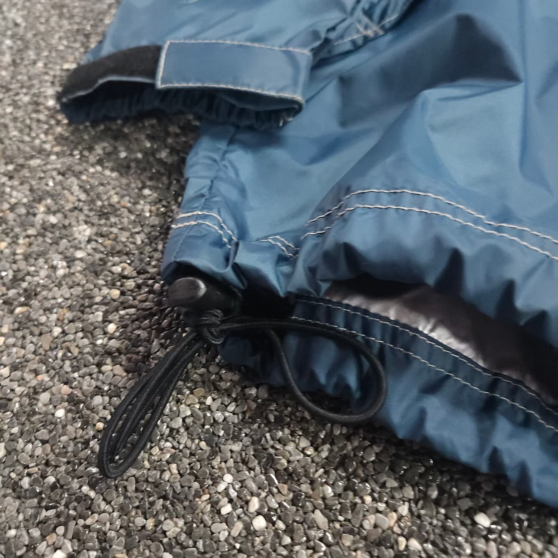 90s 나이키 올드스쿨 빅로고 아웃스티치 나일론 풀오버 아노락 (XL) 상품이미지5