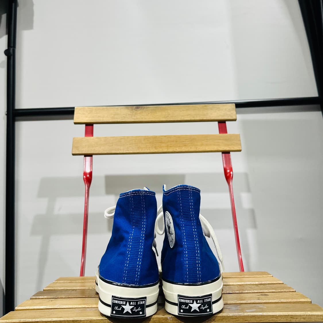 260) 컨버스 운동화 남성 남자 신발 척테일러 70s 하이 블루 상품이미지4