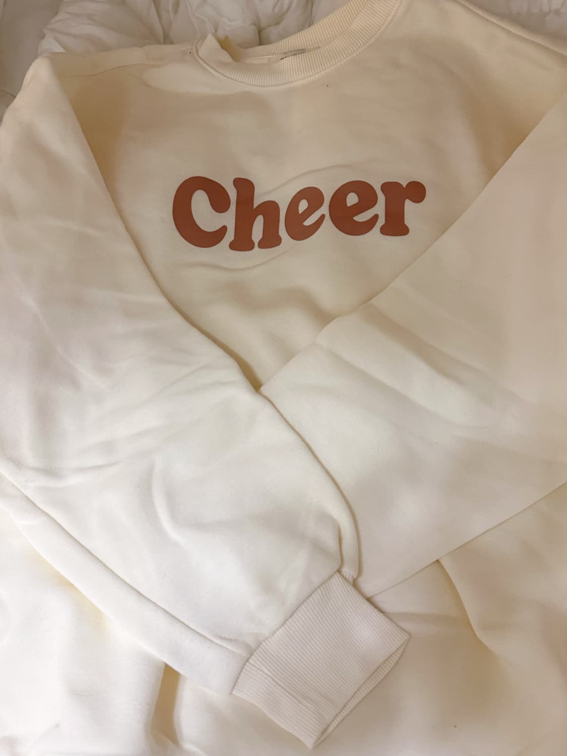 폴햄 cheer 맨투맨 S 화이트 POLHAM 상품이미지3