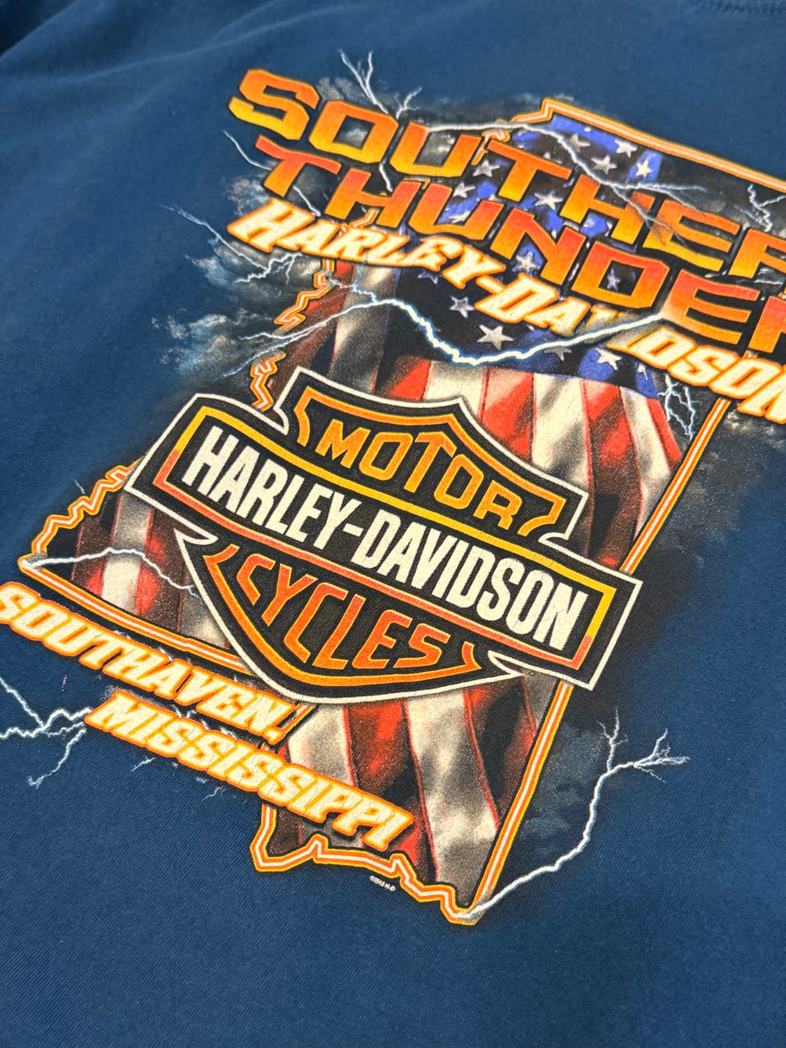 Harley-Davidson 할리데이비슨 라이트닝 반팔 티셔츠 상품이미지7