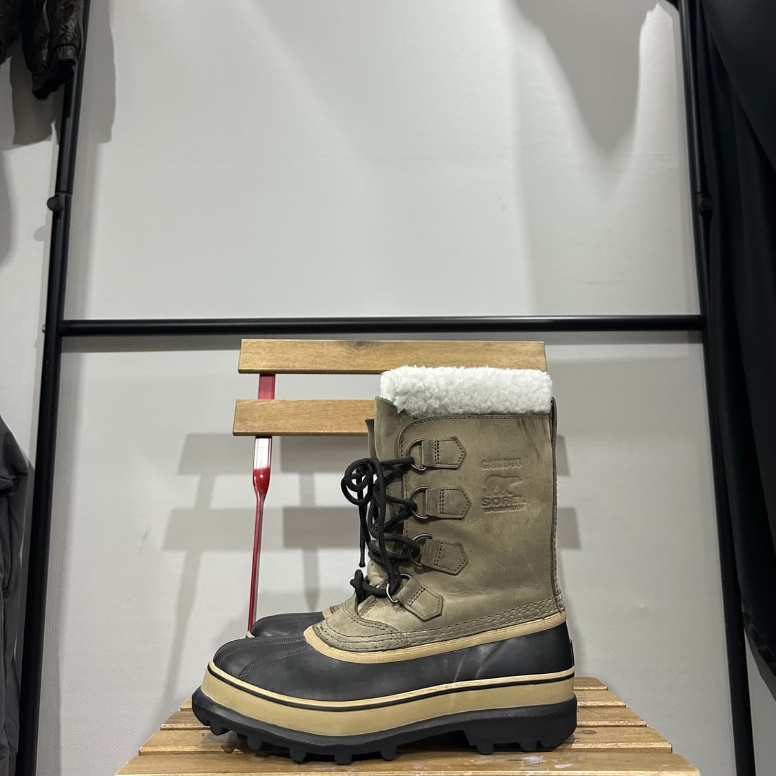 250) 소렐 방한화 남녀 공용 방한부츠 카리부 올리브카키 상품이미지3