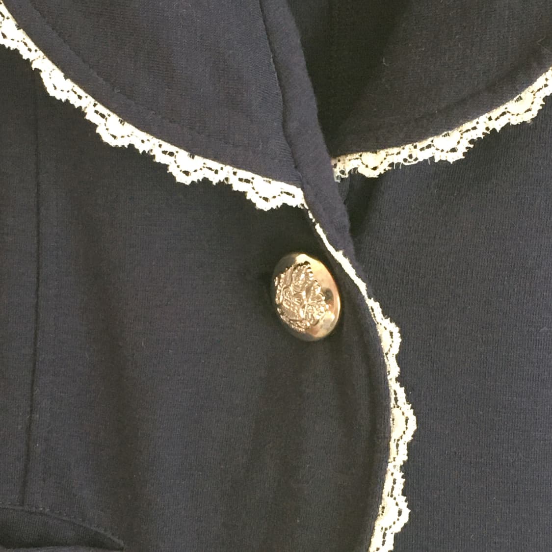 네이비 레이스 반팔자켓 상품이미지9