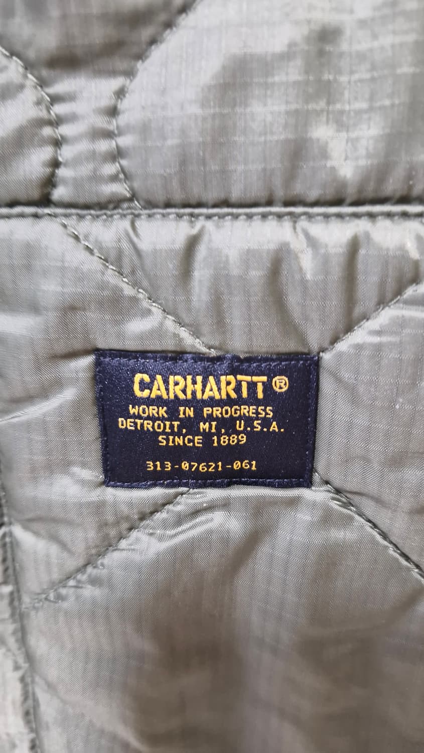 칼하트 퀼팅 조끼 올리브 Carhartt Vest L 상품이미지3
