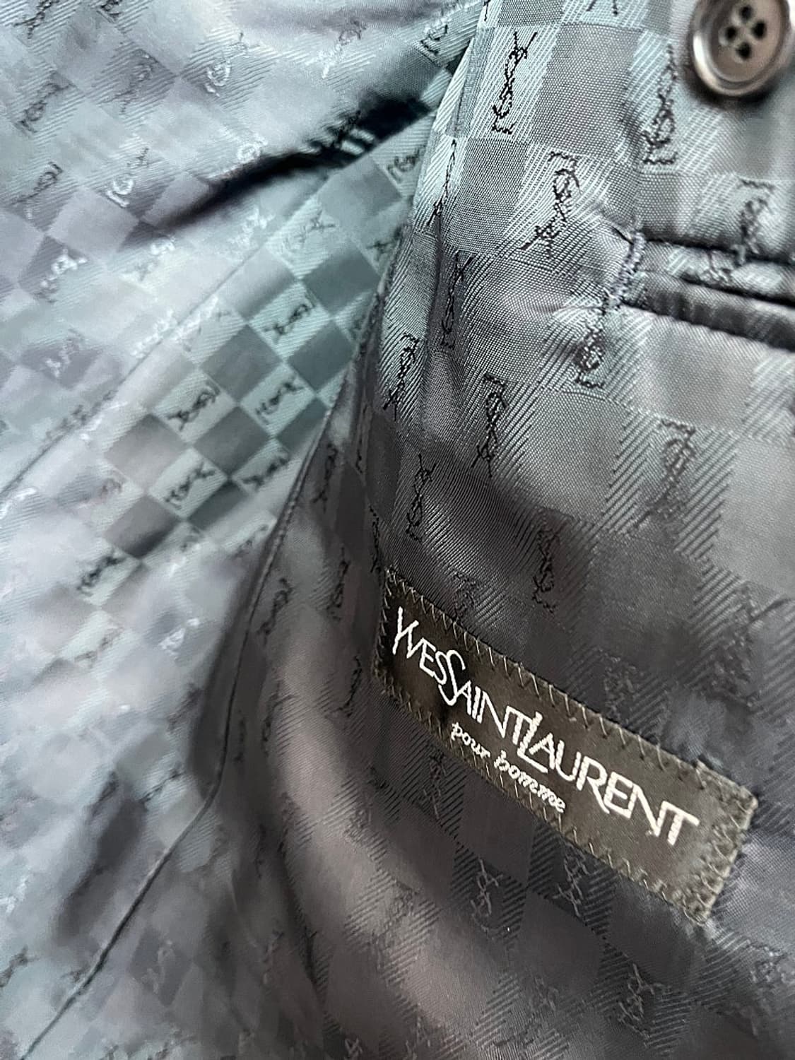 100) 입생로랑 체크 은장콤비  상품이미지6