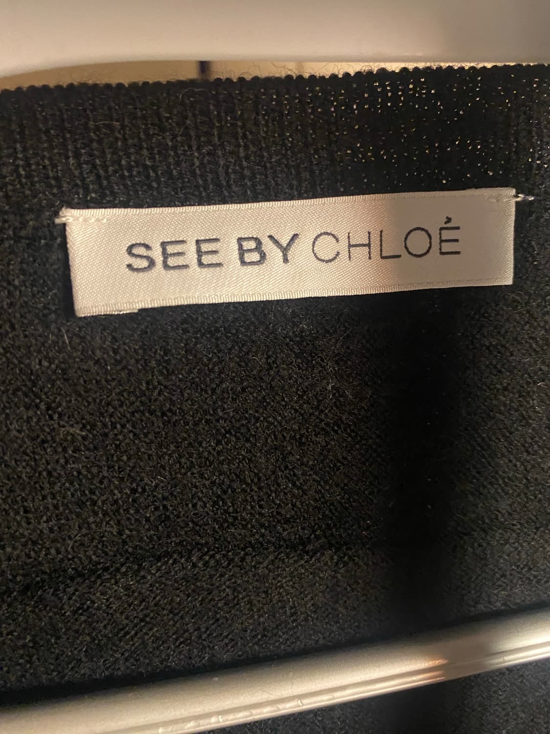 See by Chloe 블랙 가디건 상품이미지2