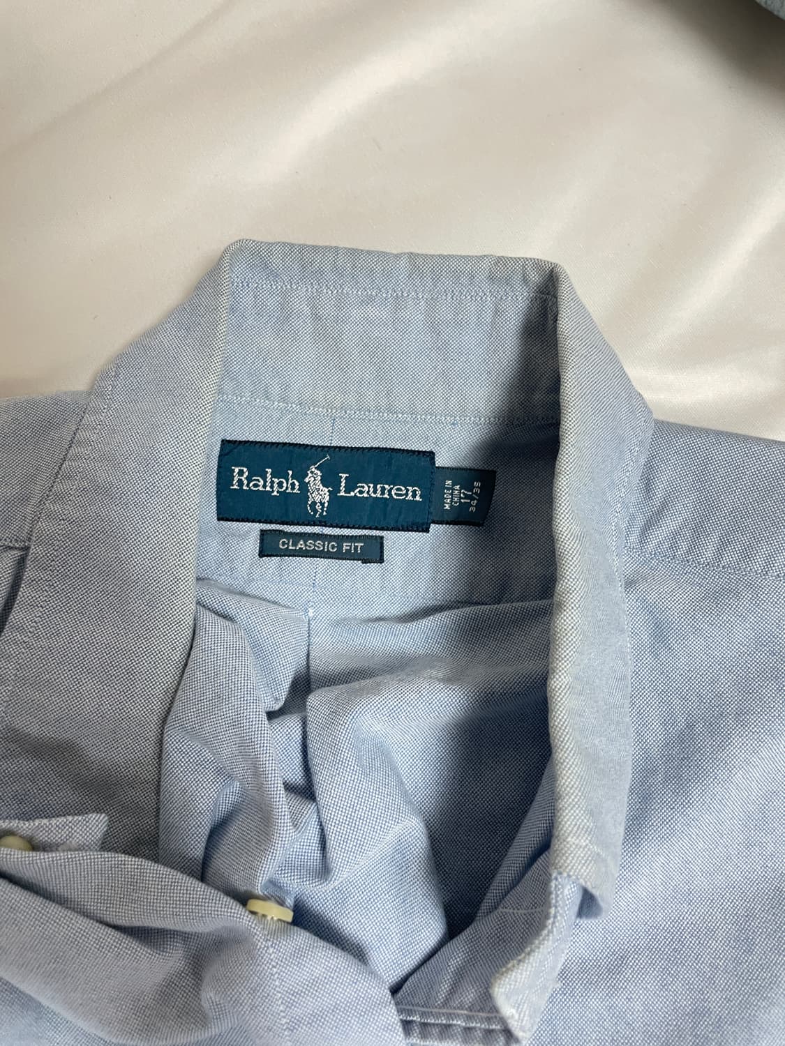 폴로 빈티지 셔츠 클래식핏 34/35 상품이미지4