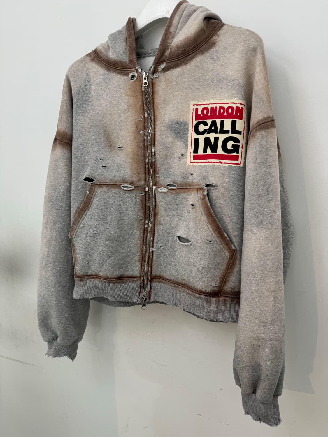 빈티지 후드집업(기모) 상품이미지3