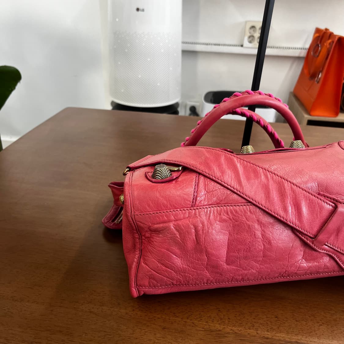 발렌시아가 자이언트 시티백 모터백 상품이미지8