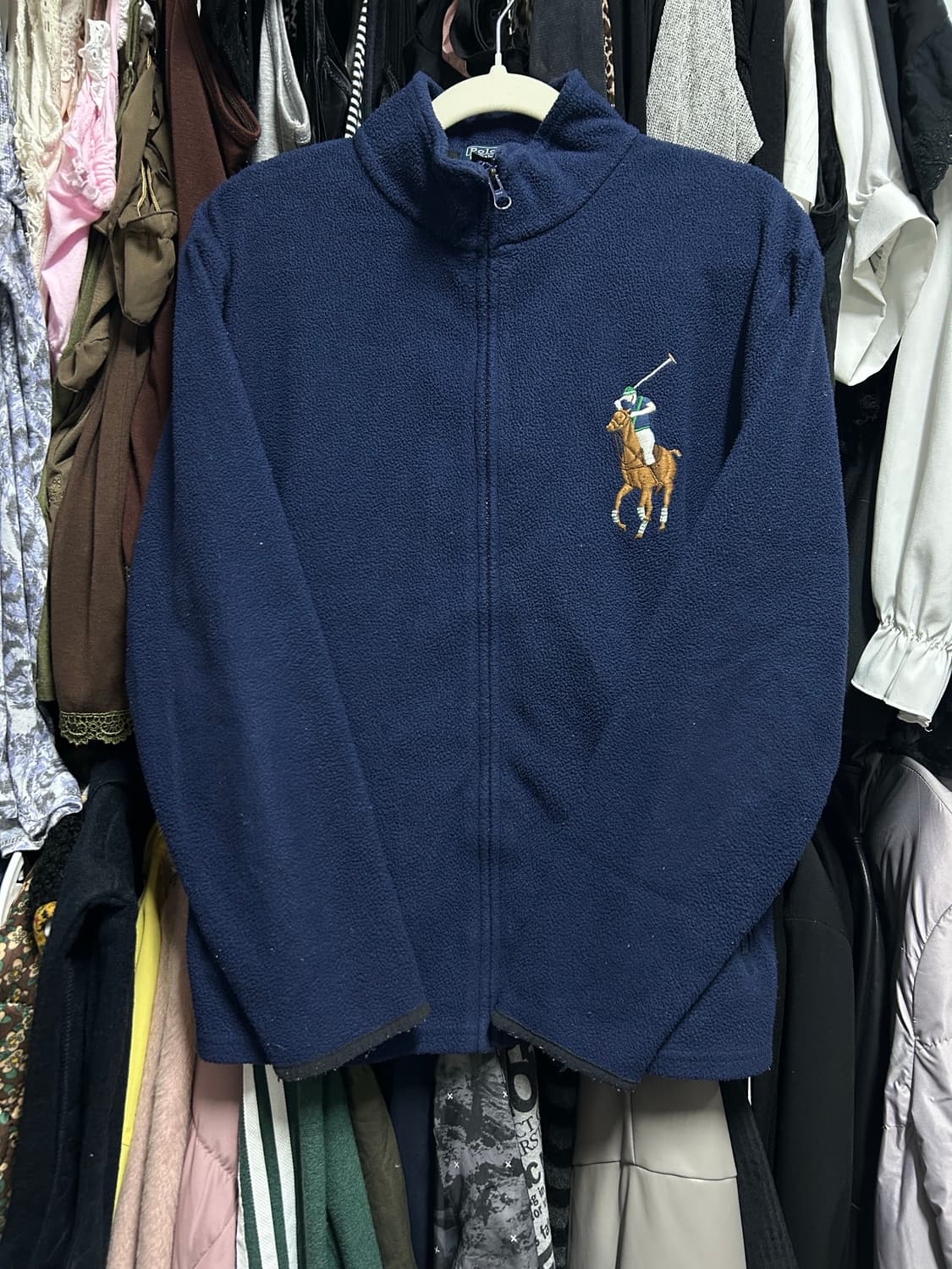 초희귀 폴로 빅포니 후리스 멀티포니 상품이미지1