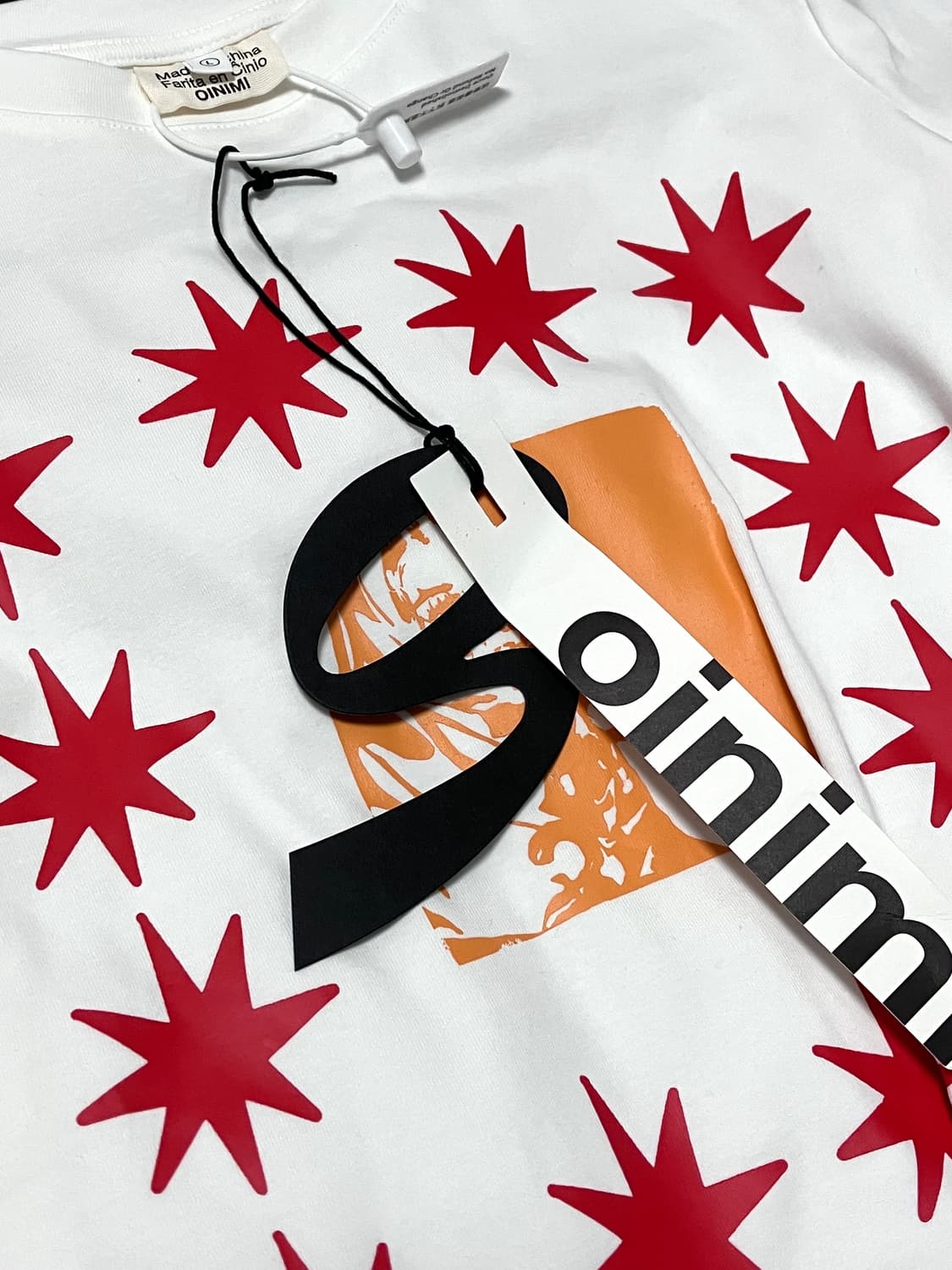 OINIMI Solar Frame Tee White 상품이미지5