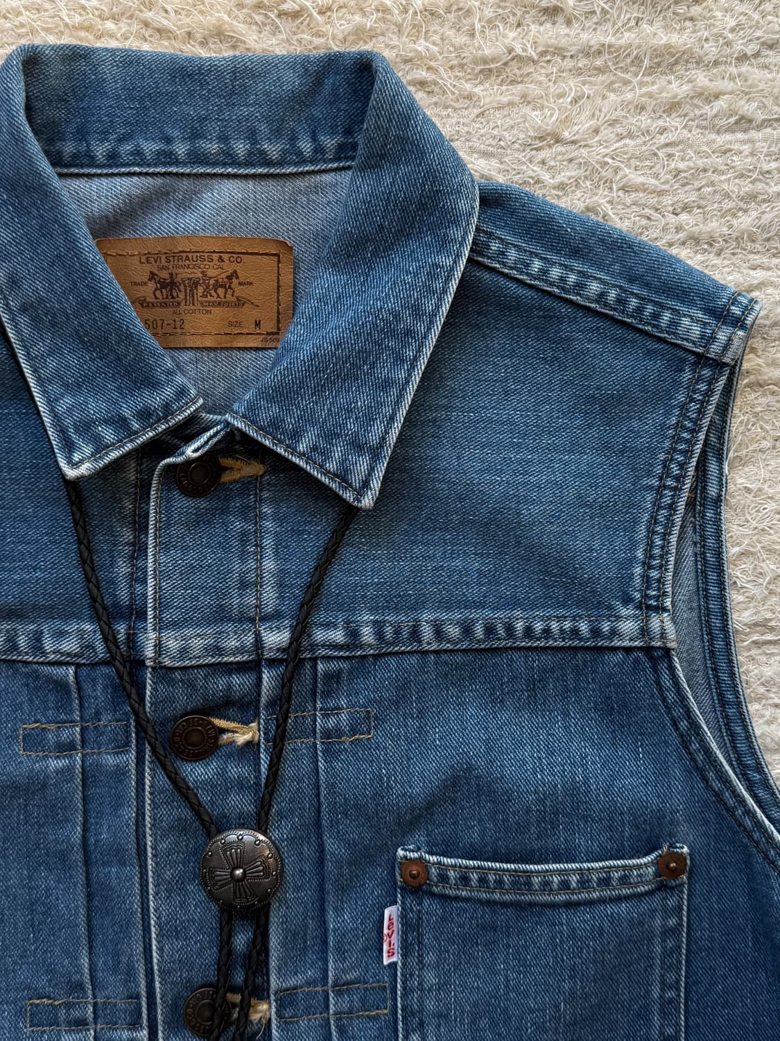 LEVI'S Denim Vest 0280 상품이미지3