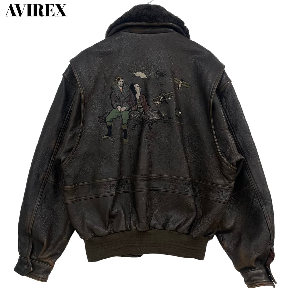 Avirex G-1 Leather Jacket 상품이미지2