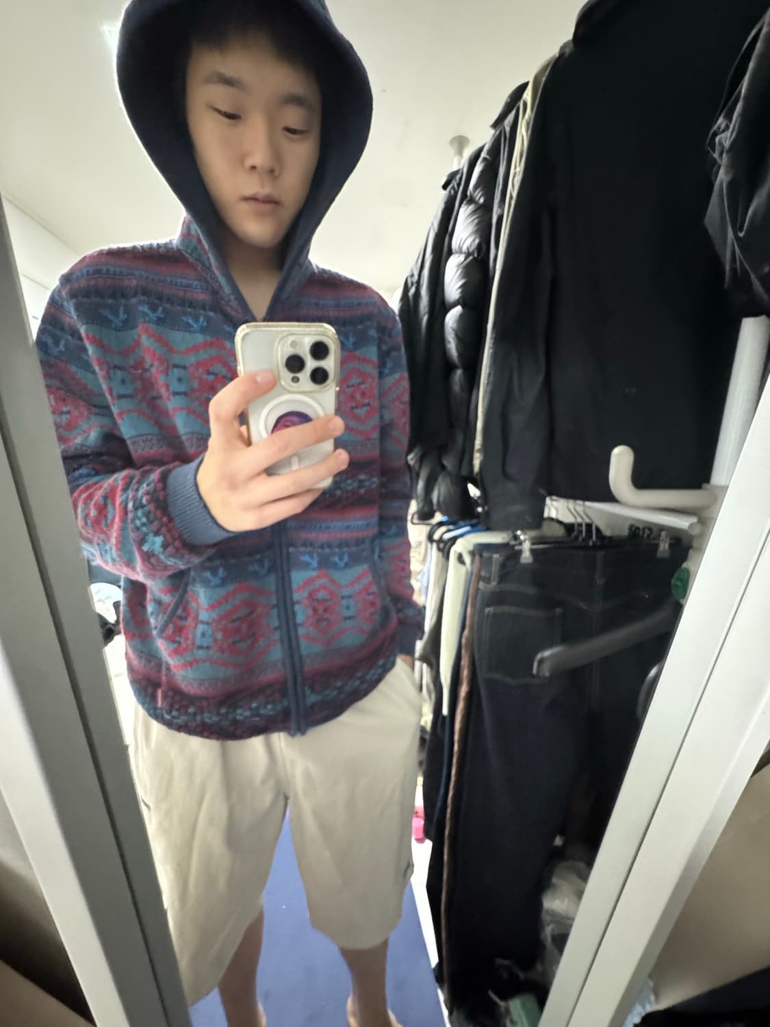 디즈이스네버댓 니트 집업 상품이미지1