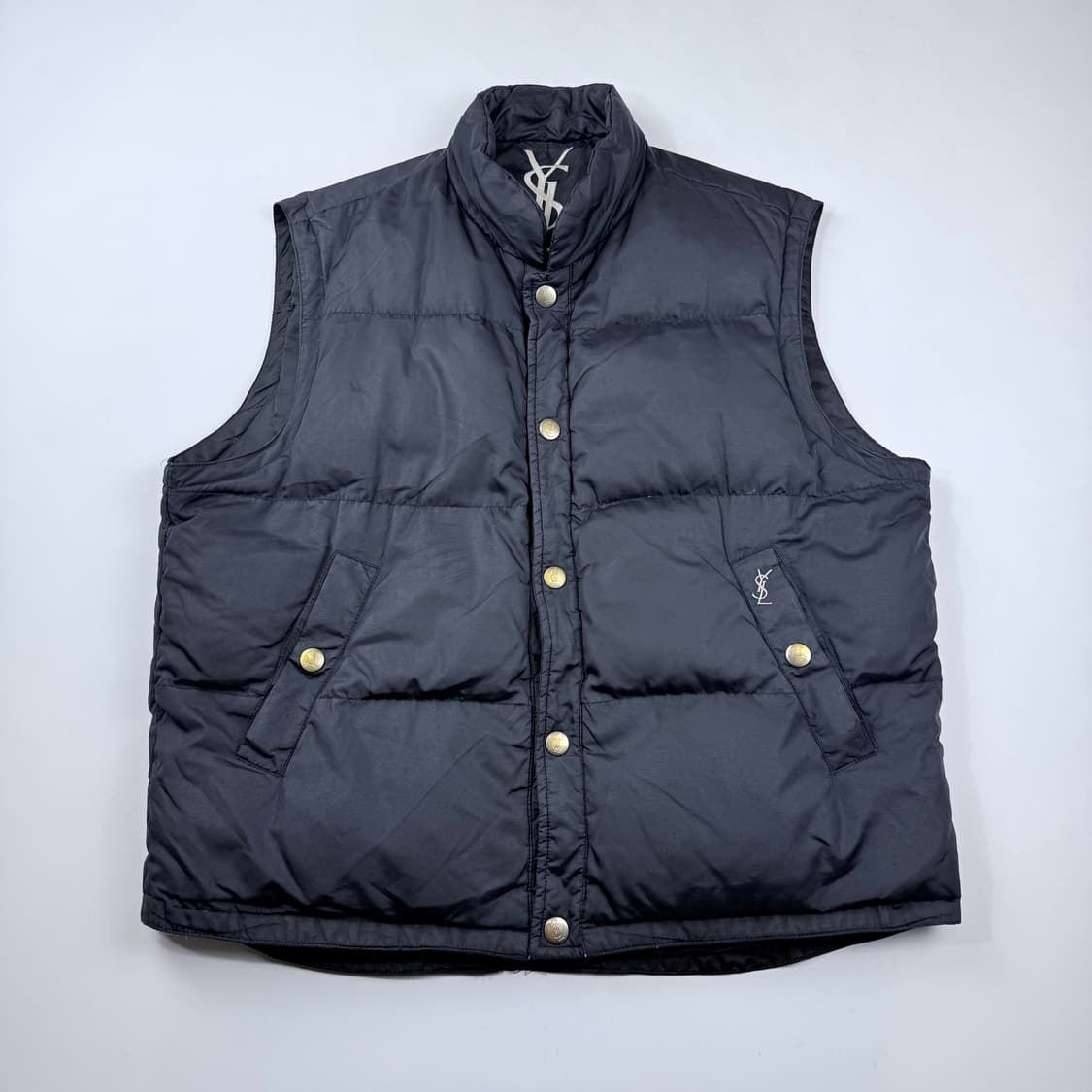 90s YSL 이브생로랑 패딩조끼 상품이미지1